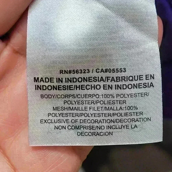 Nike FLETCHER Sideline Lockdown Half-Zip Jacket,LARGE Purple,Pockets Windbreaker - Picture 12 of 17